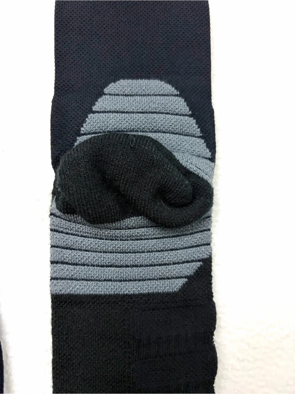 NWOT Adidas Unisex 2 Pair Lot-Black Padded Basketball Athletic Perf Socks (L)